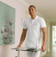 MEN'S FITTED STRETCH POLO